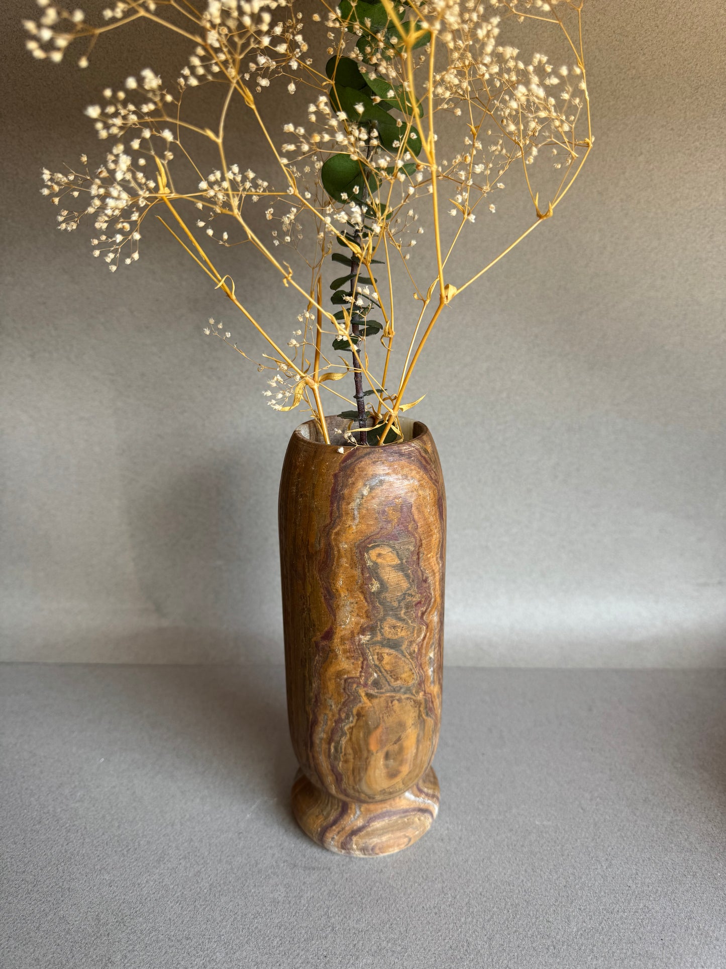 Caramel, ivory, and earthy brown | SAÉA Origin Vase