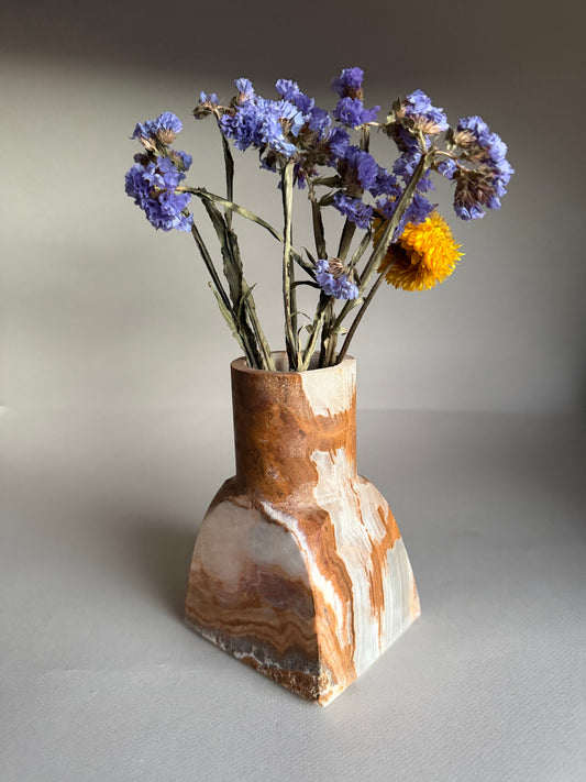 Amber, terracotta, and honey | SAÉA Dune Vase
