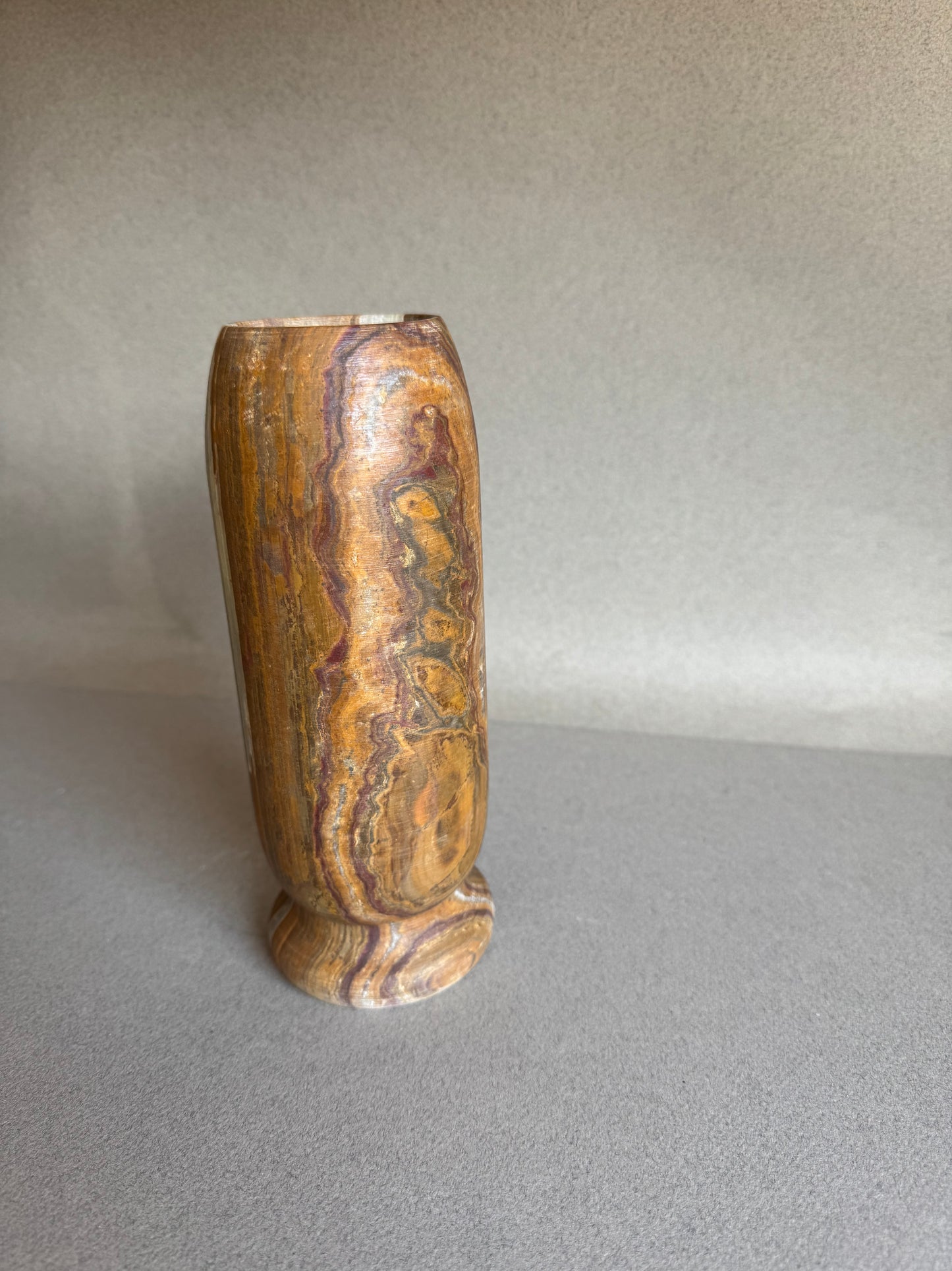 Caramel, ivory, and earthy brown | SAÉA Origin Vase
