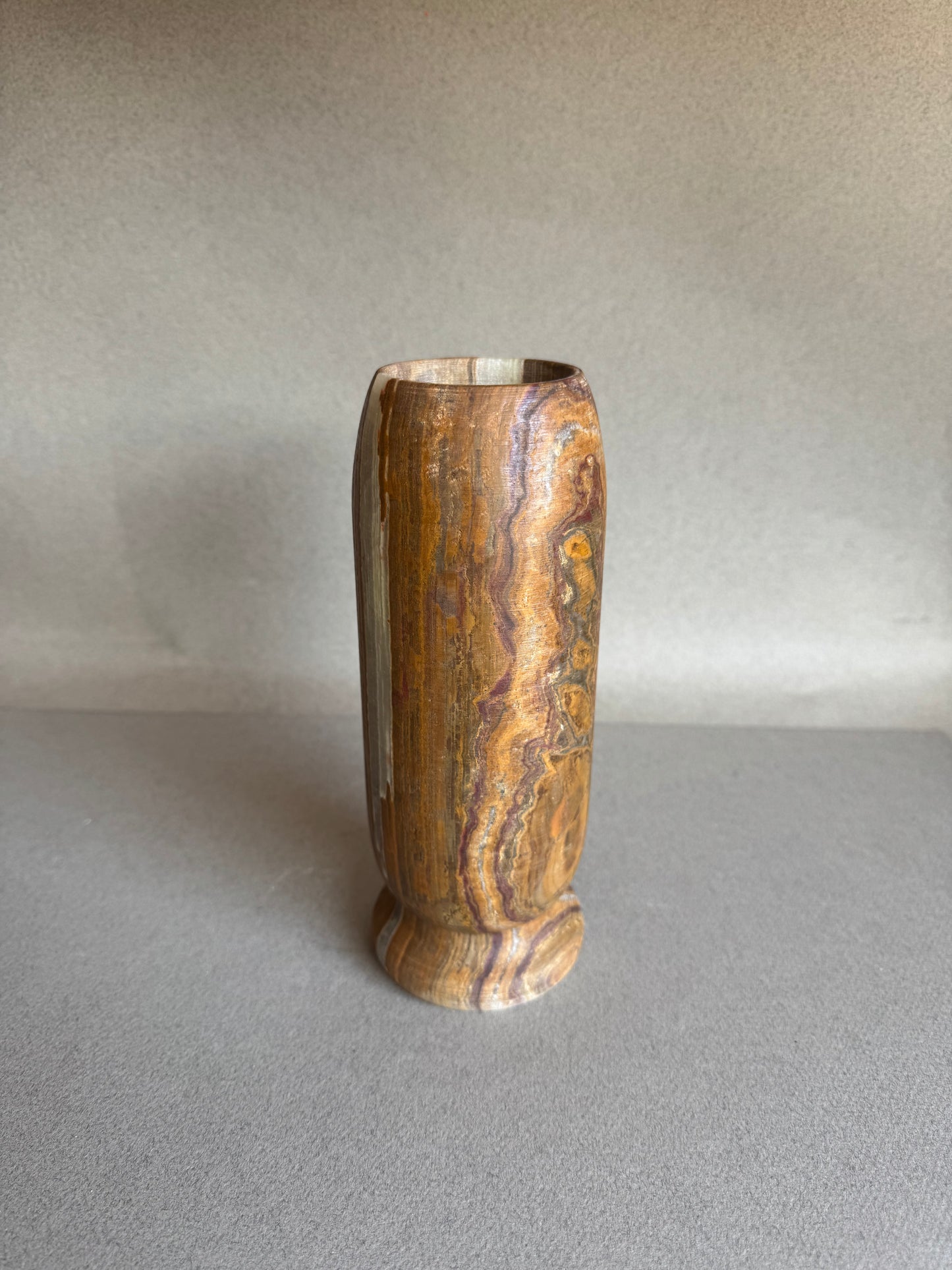 Caramel, ivory, and earthy brown | SAÉA Origin Vase
