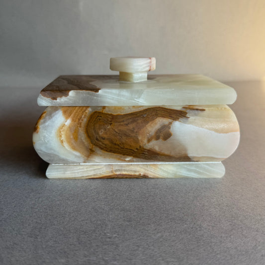 Honey & caramel | SAÉA Storage Box with Lid