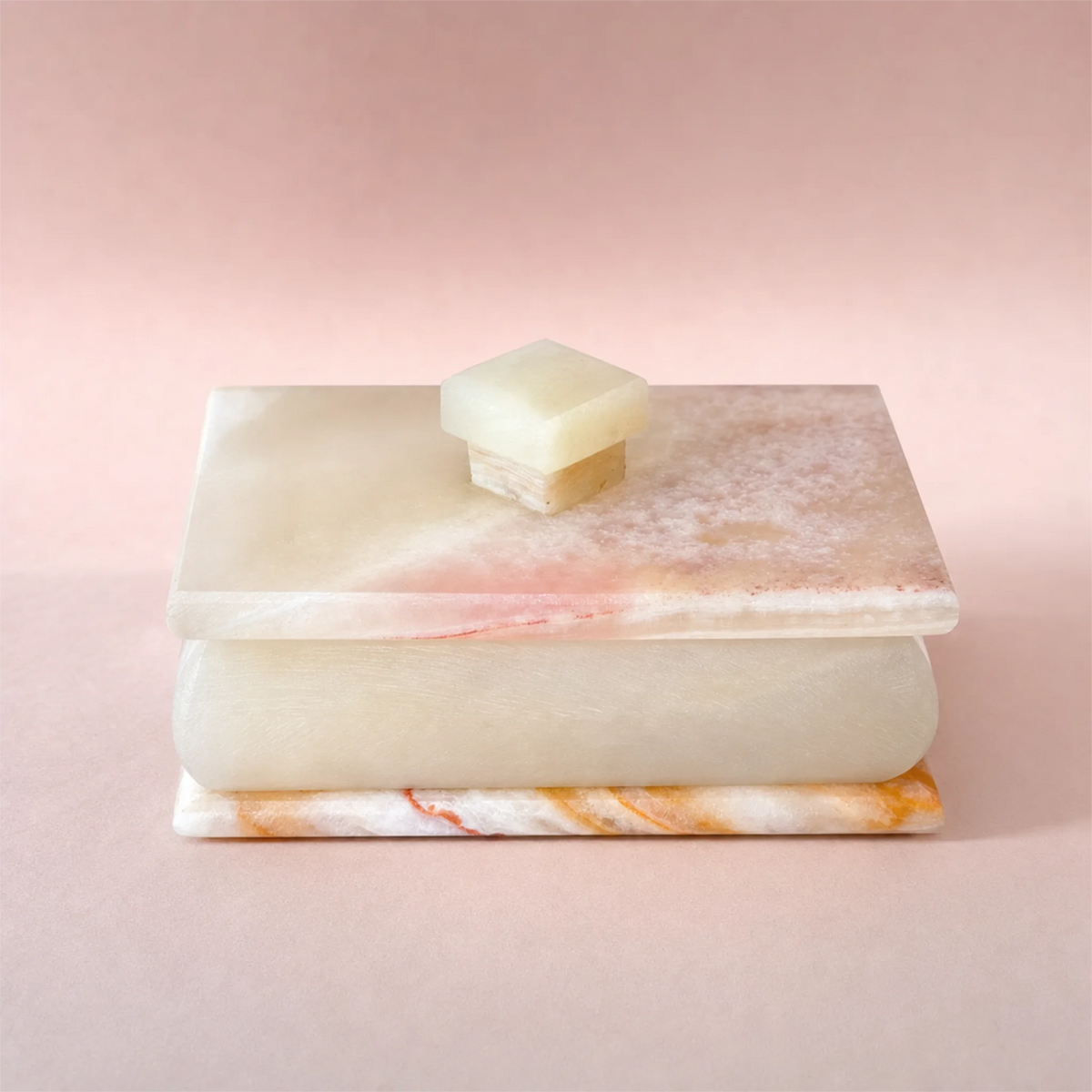 Blush, ivory & rose | SAÉA Keepsake Box with Lid