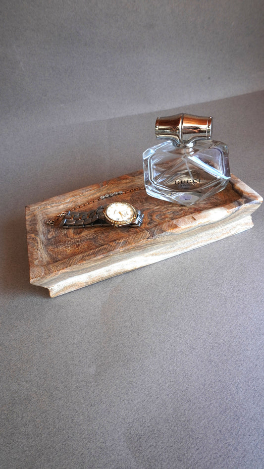 Rust, clay, and copper | SAÉA Onyx Catchall Tray