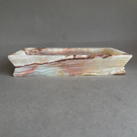 Pink, Cream & Amber | SAÉA Onyx Catchall Tray