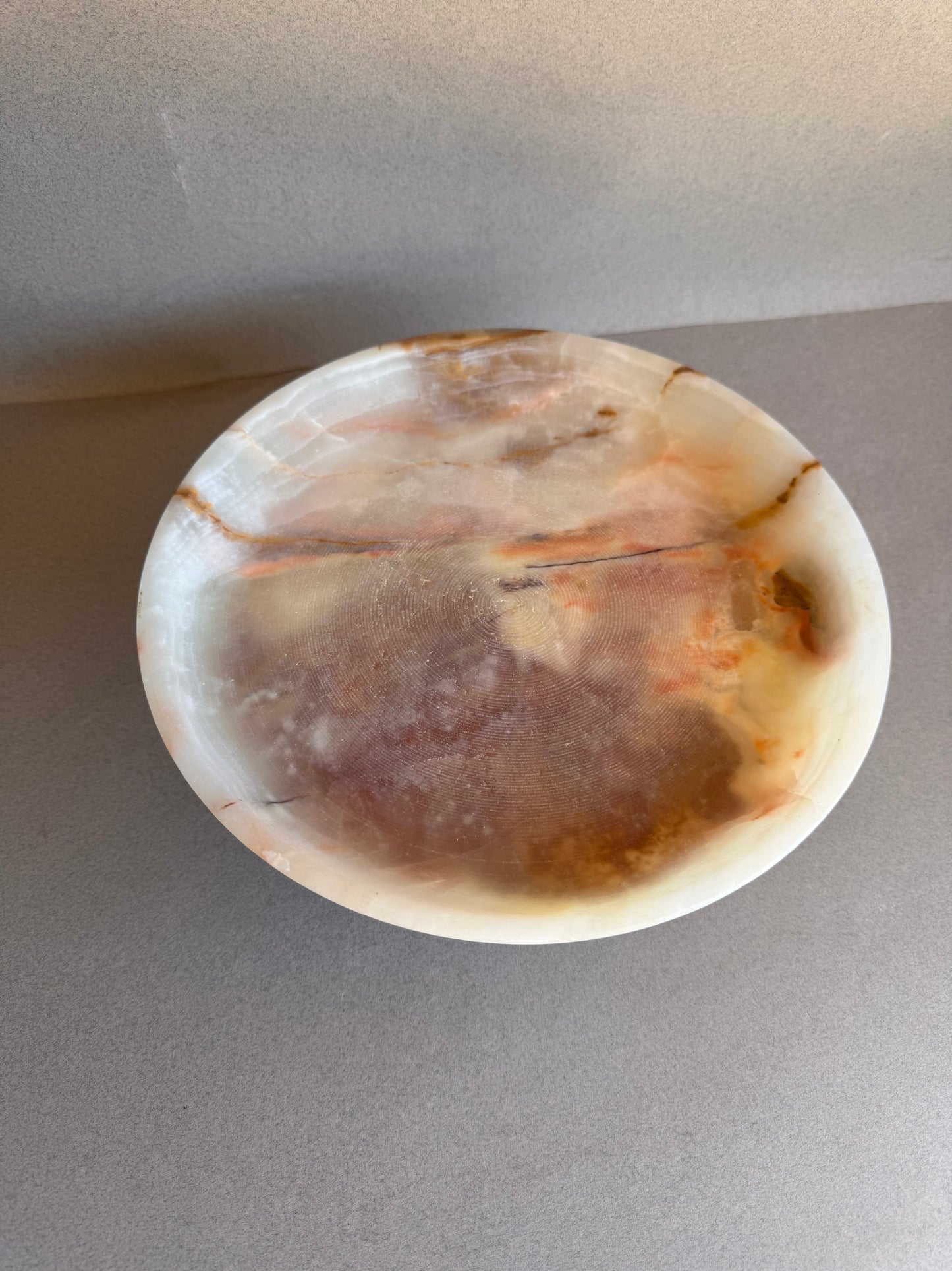 Decorative stone catchall bowl — perfect for mother or grandmother gift