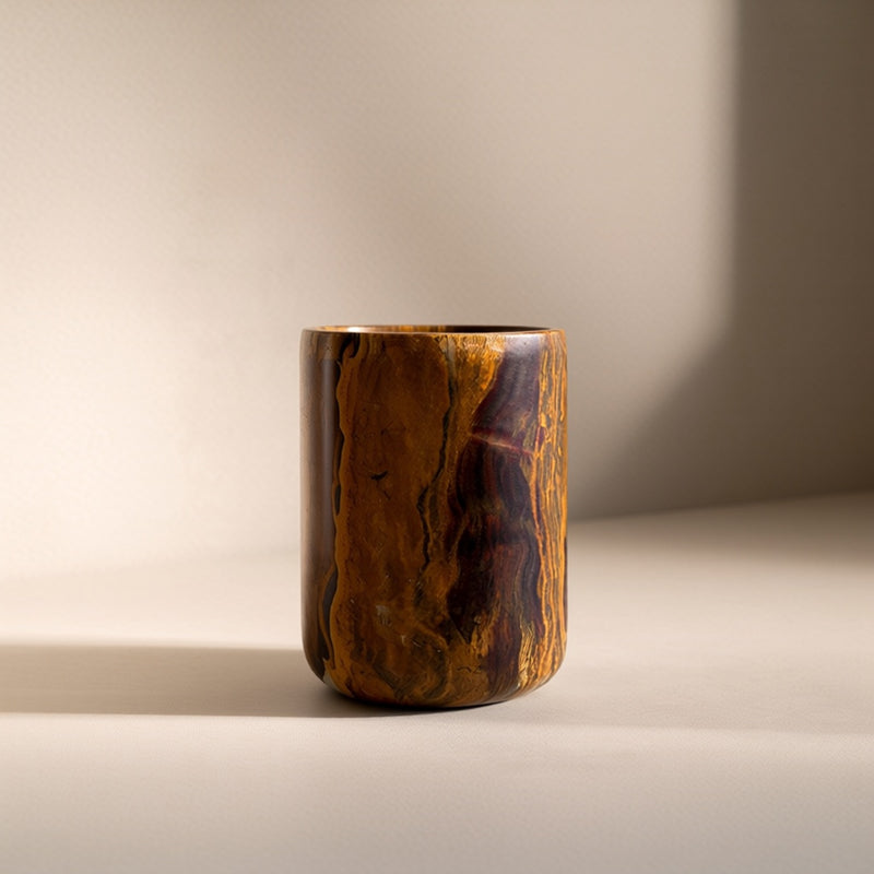 Rust, amber & earth | SAÉA Flat Onyx Vessel