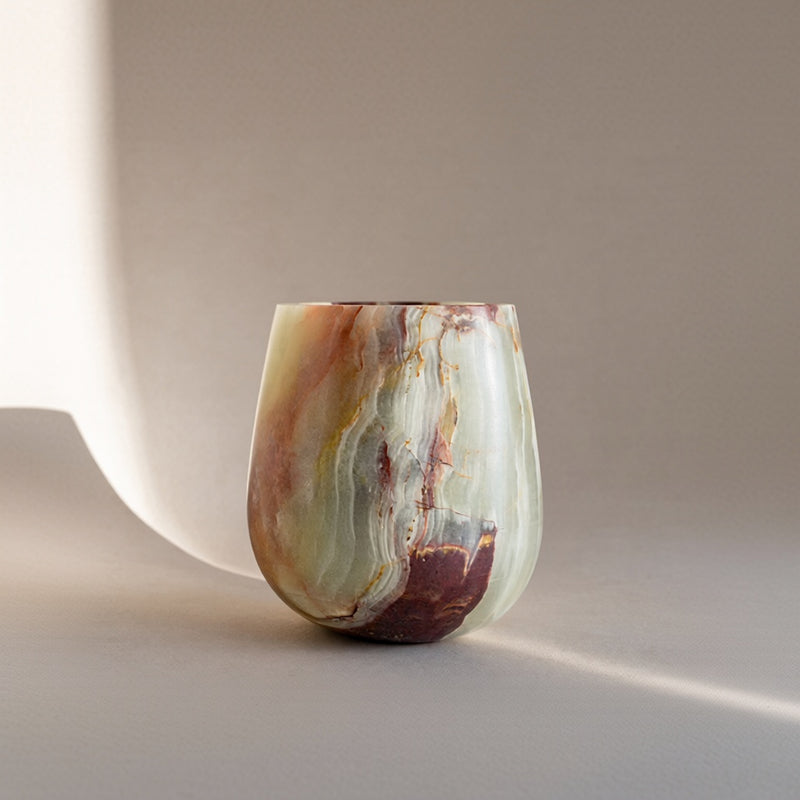 Plum & sienna | SAÉA Curved Vessel