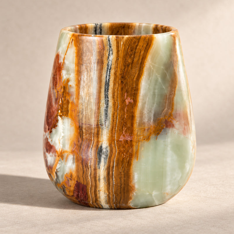 Saffron & sienna | SAÉA Curved Vessel