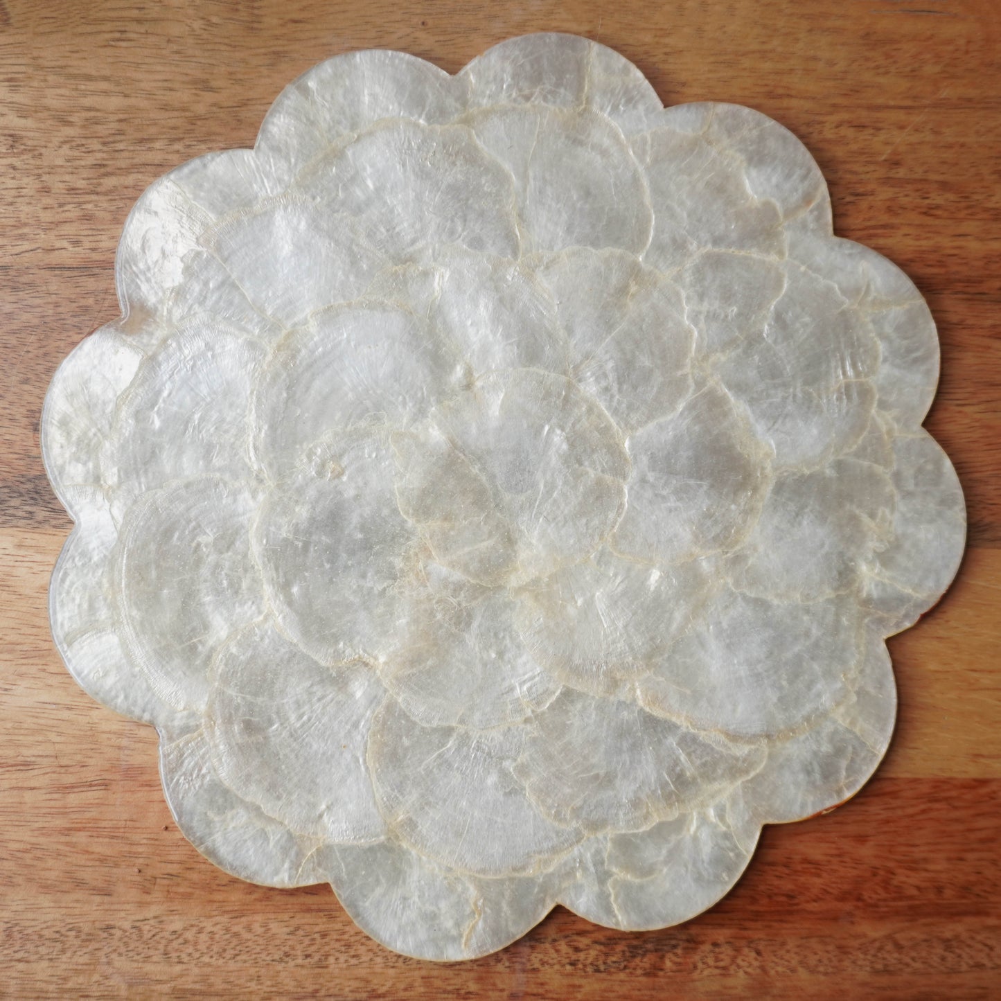 Vintage Capiz Shell Placemats (Set of 6) – Natural Luminescence