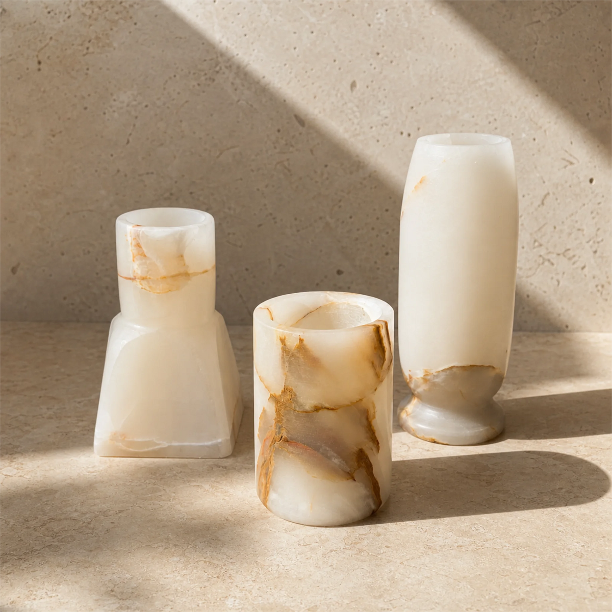Onyx Vase Trio — Shezal's Favorite's | SAÉA Onyx