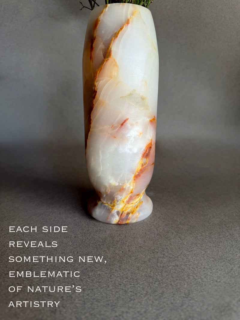 Blush pink & honey | SAÉA Origin Vase