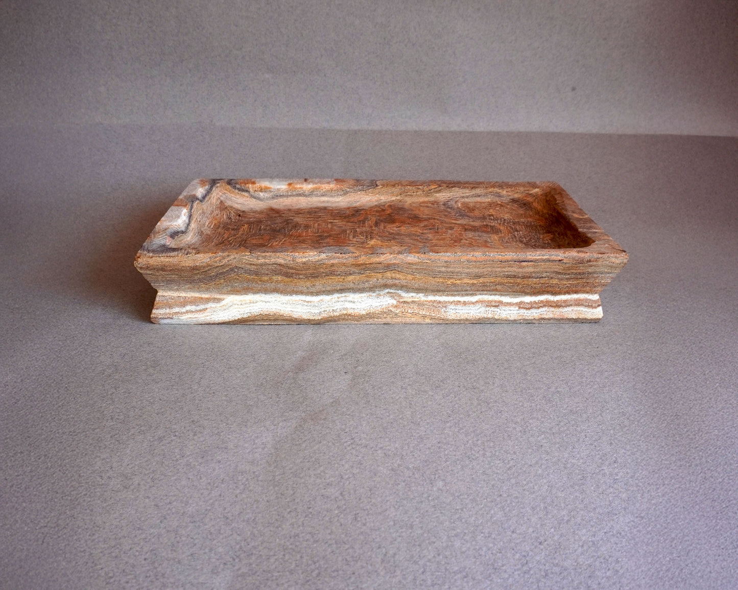 Rust, clay, and copper | SAÉA Onyx Catchall Tray