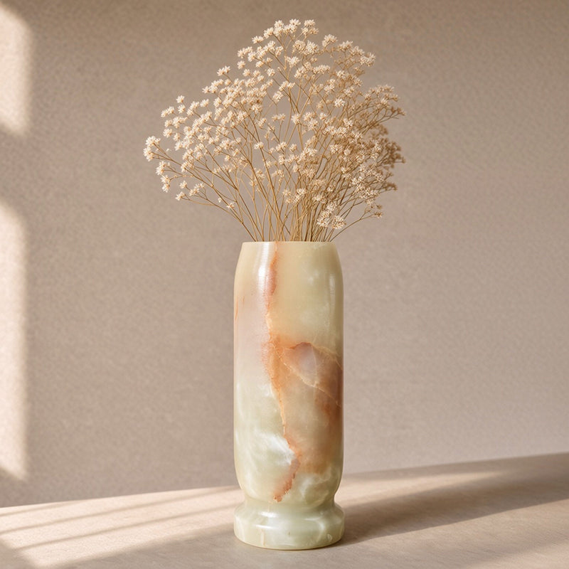 Amber, Ivory & Sage Green | SAÉA Origin Vase