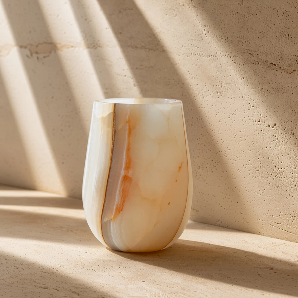Ivory Ember | SAÉA Curved Vessel