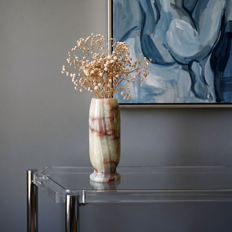 Sage green & blush | SAÉA Origin Vase