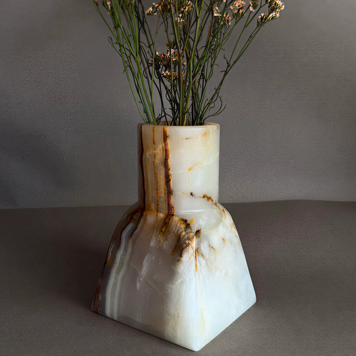 saea designs white lavender sandstone dune vase perfect for luxury gift or luxury home decor wabi sabi olive atelier