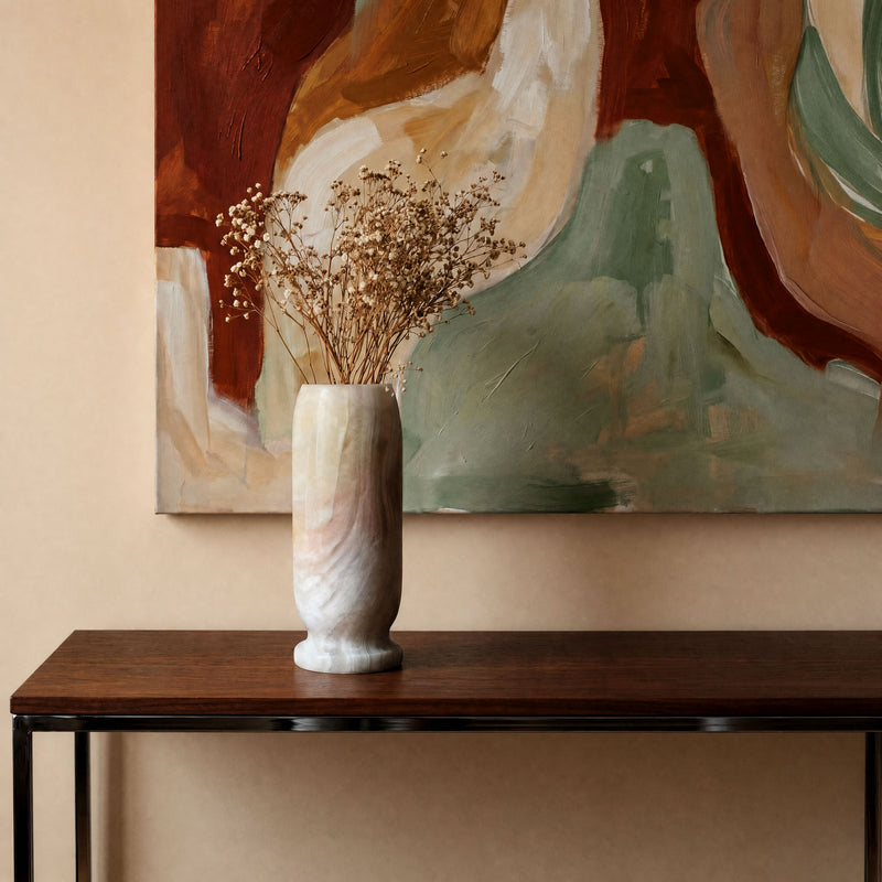 Ivory & soft stone | SAÉA Origin Vase