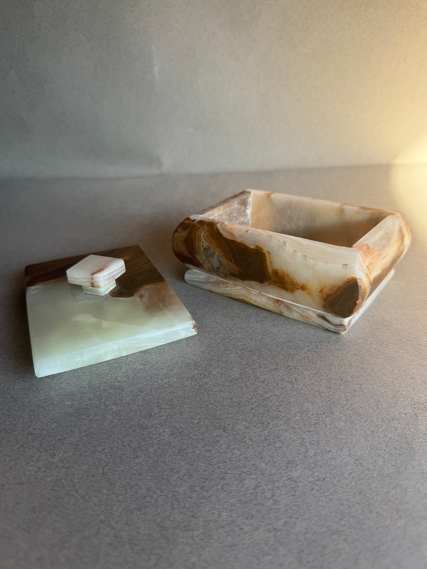 Honey & caramel | SAÉA Storage Box with Lid