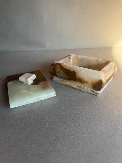 Honey & caramel | SAÉA Storage Box with Lid