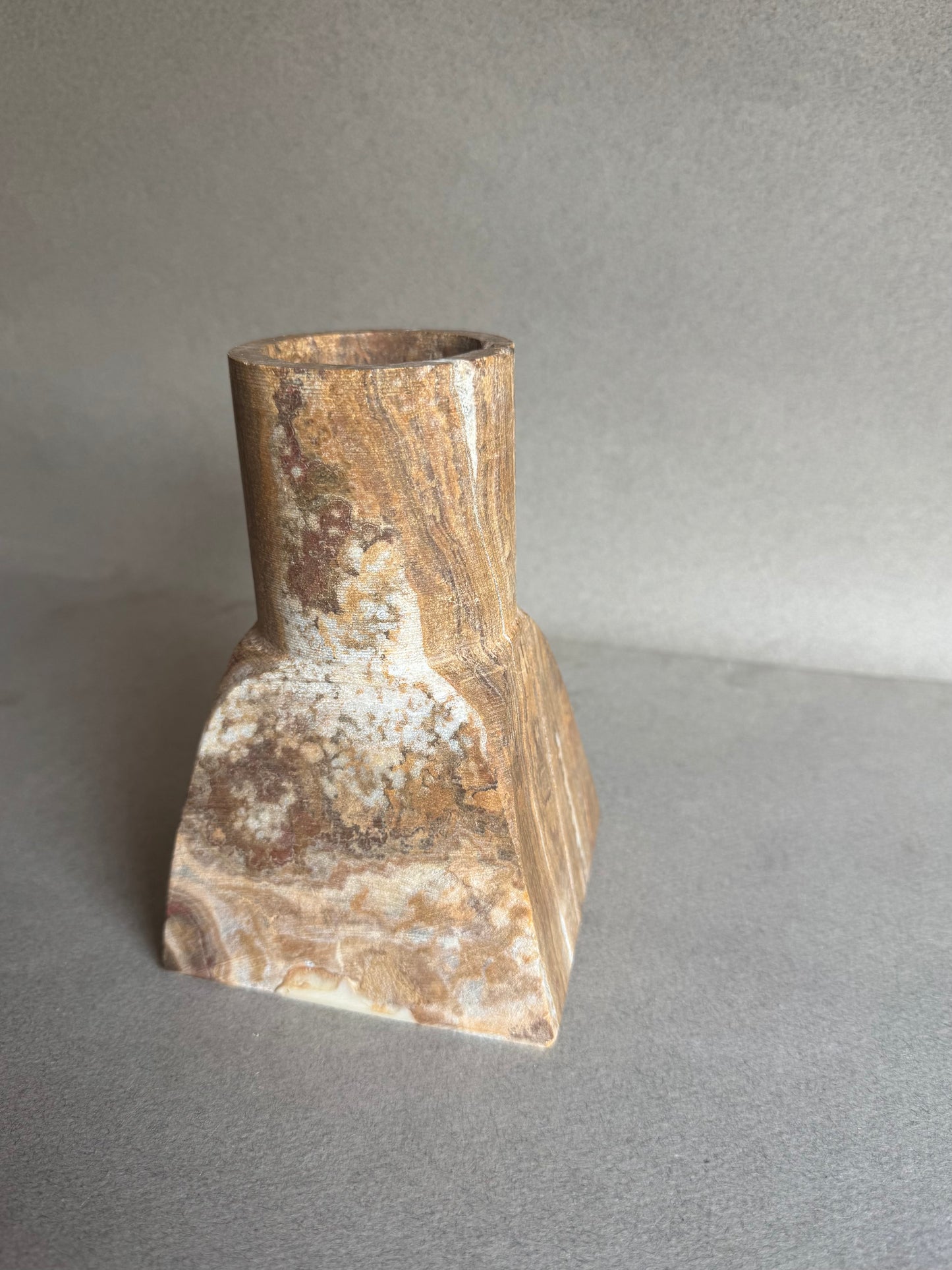 Chocolate, cream, and sand | SAÉA Dune Vase