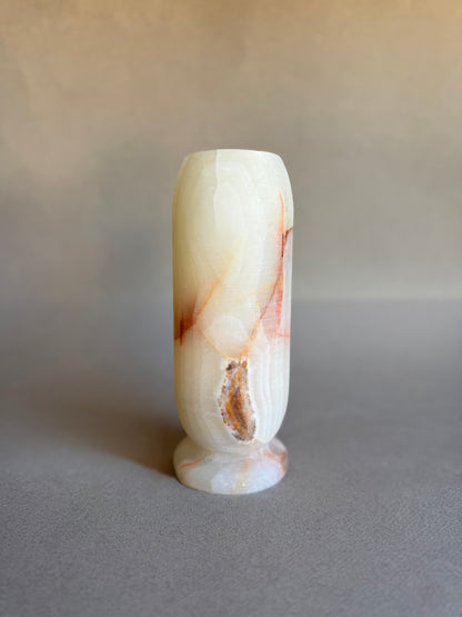 Cream, burnt orange & blush | SAÉA Origin Vase