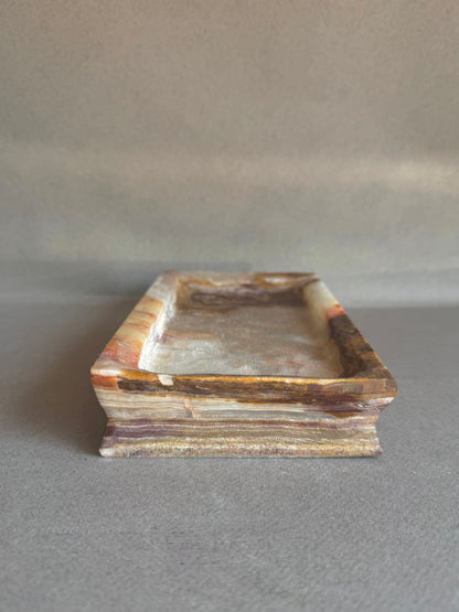Plum, Copper & Caramel | SAÉA Onyx Catchall Tray