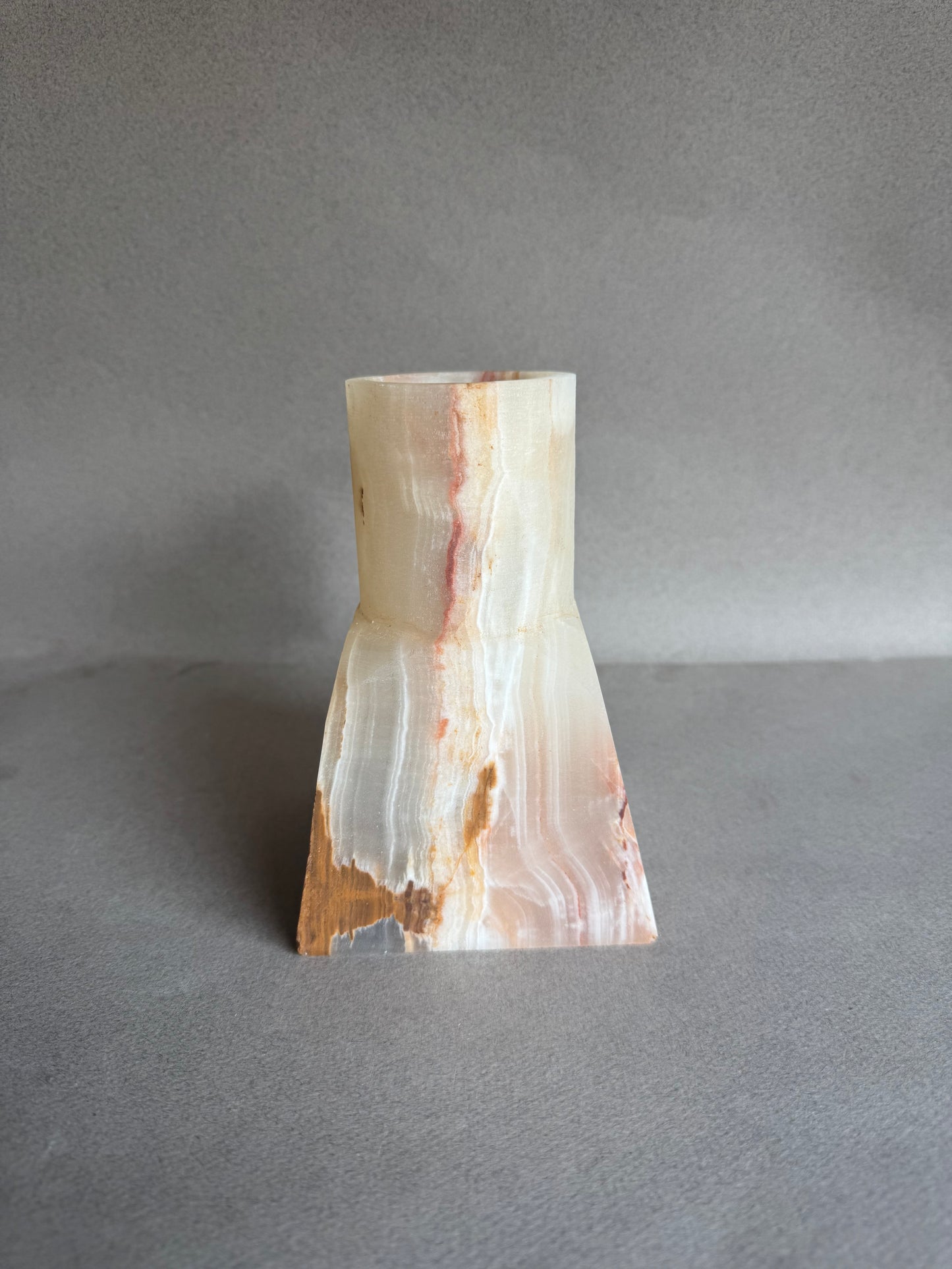 Ivory, amber, and rust | SAÉA Dune Vase
