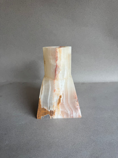 Ivory, amber, and rust | SAÉA Dune Vase