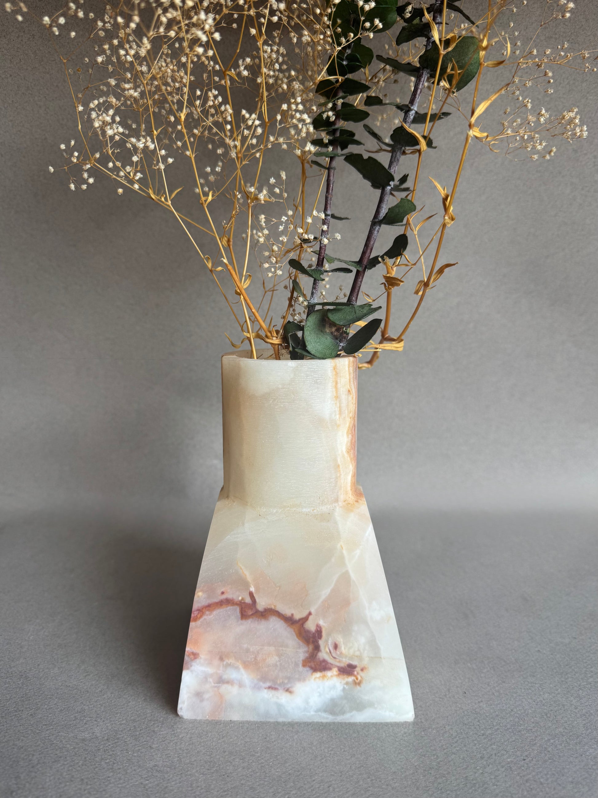 SAEA DESIGNS VASE ONYX