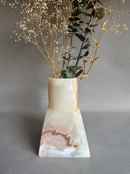 SAEA DESIGNS VASE ONYX