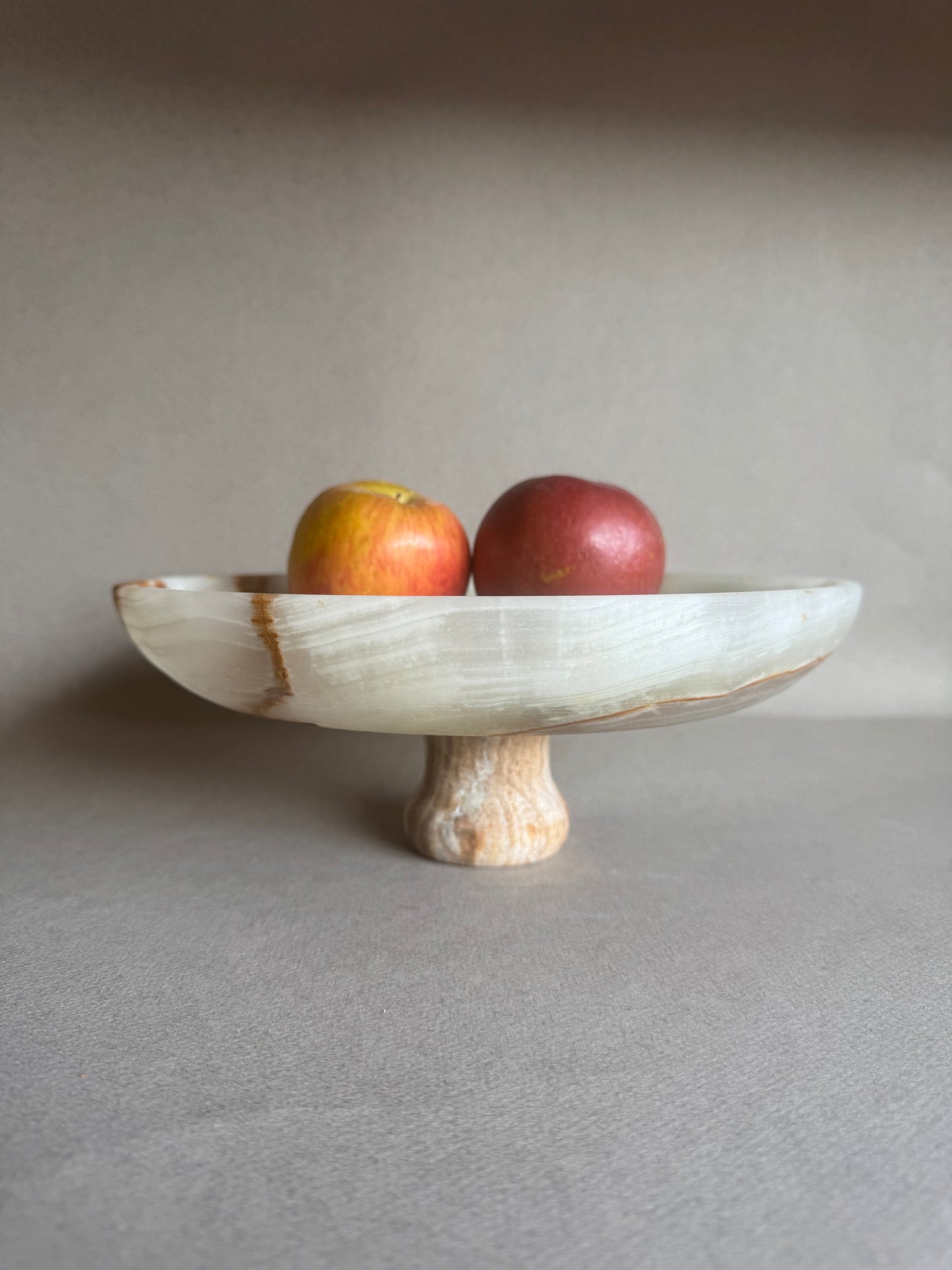 Desert ivory, rust, and blush | SAÉA Centerpiece Pedestal Bowl