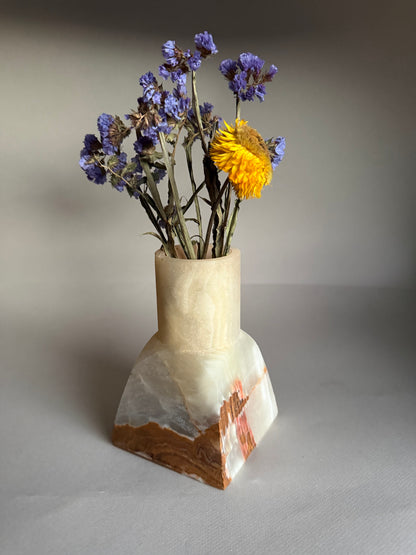 Rust & cream | SAÉA Dune Vase