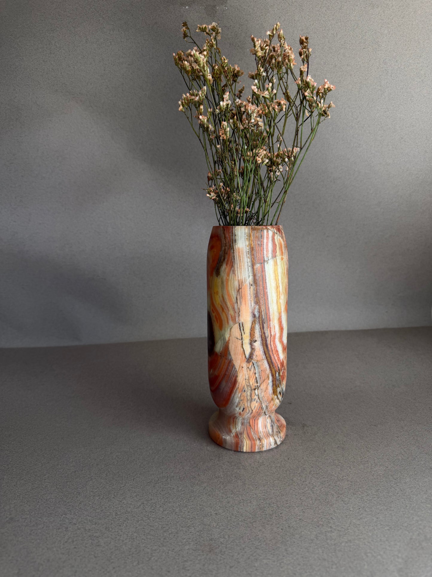 Cream, honey, and warm rust | SAÉA Origin Vase
