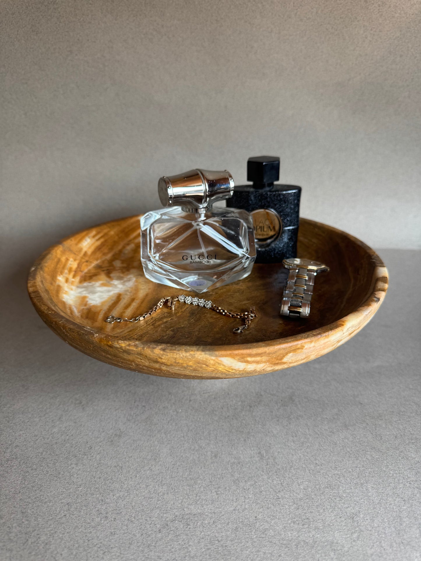 Ivory, blush, and sandstone | SAÉA Centerpiece Pedestal Bowl