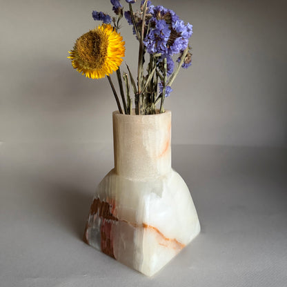 Rust & cream | SAÉA Dune Vase