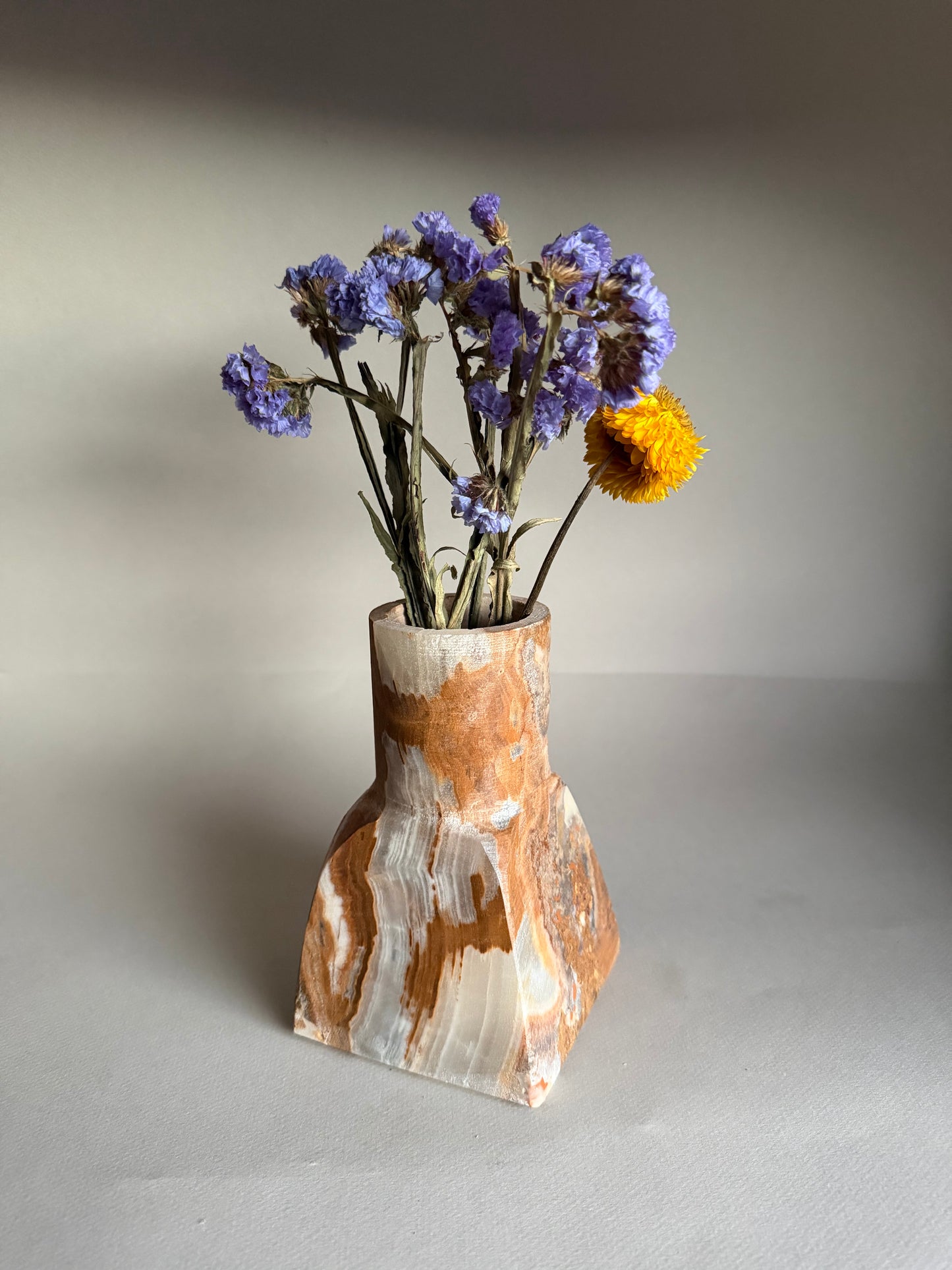 Amber, terracotta, and honey | SAÉA Dune Vase