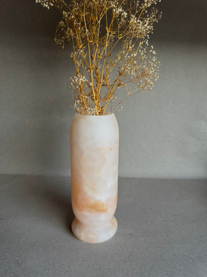 Sienna, sand, and rose gold | SAÉA Origin Vase