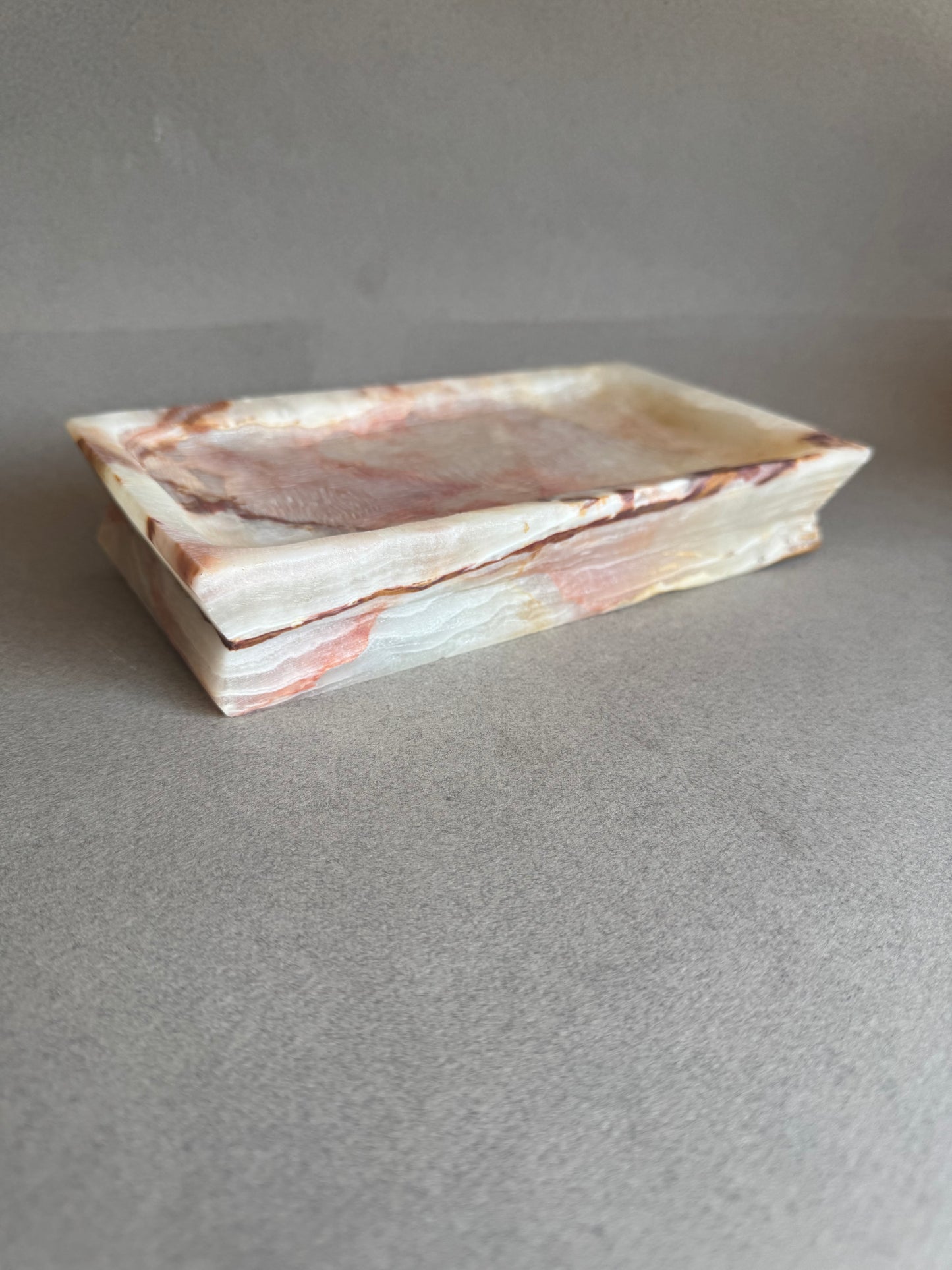 Pink, Cream & Amber | SAÉA Onyx Catchall Tray