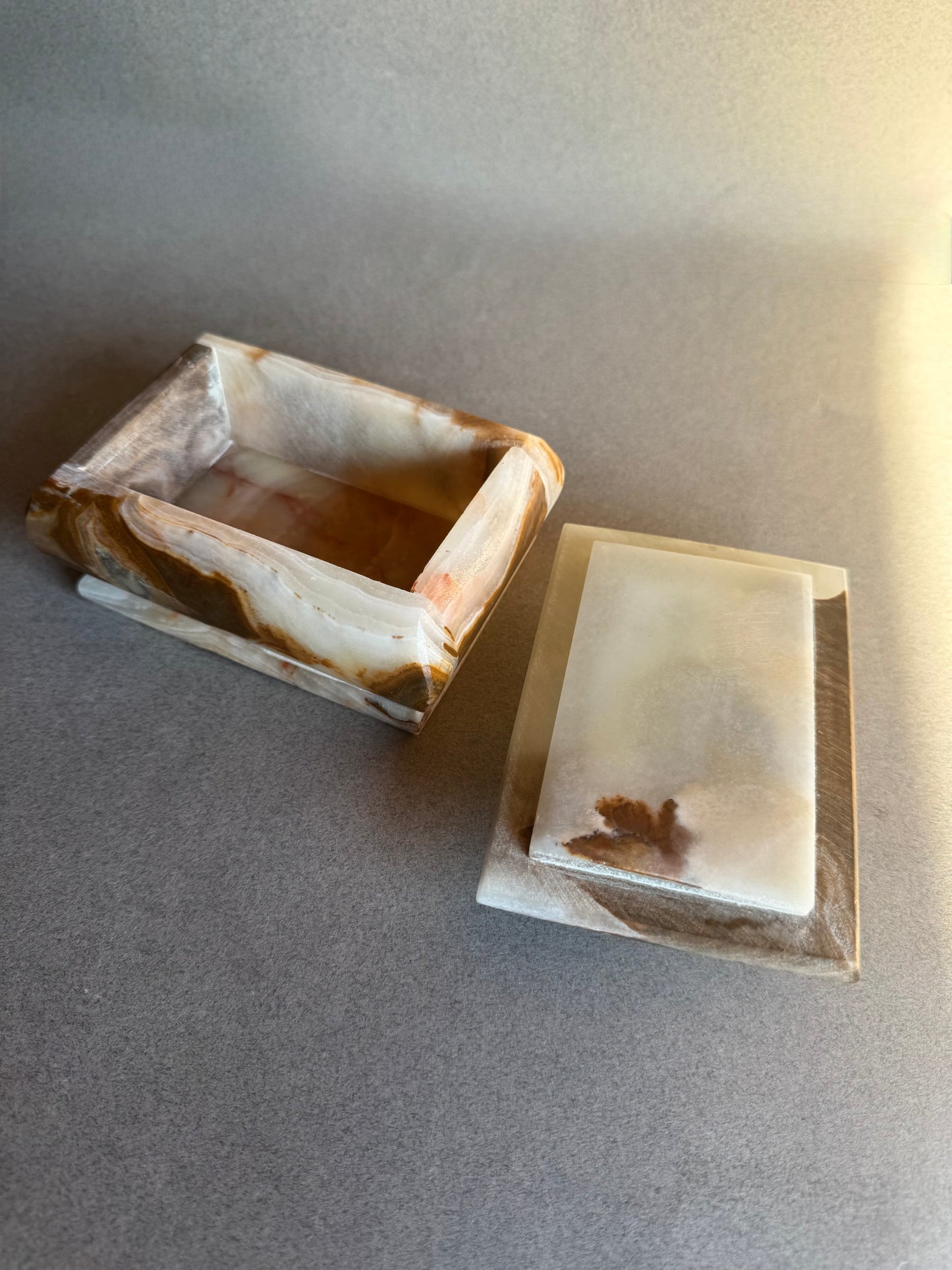 Honey & caramel | SAÉA Storage Box with Lid
