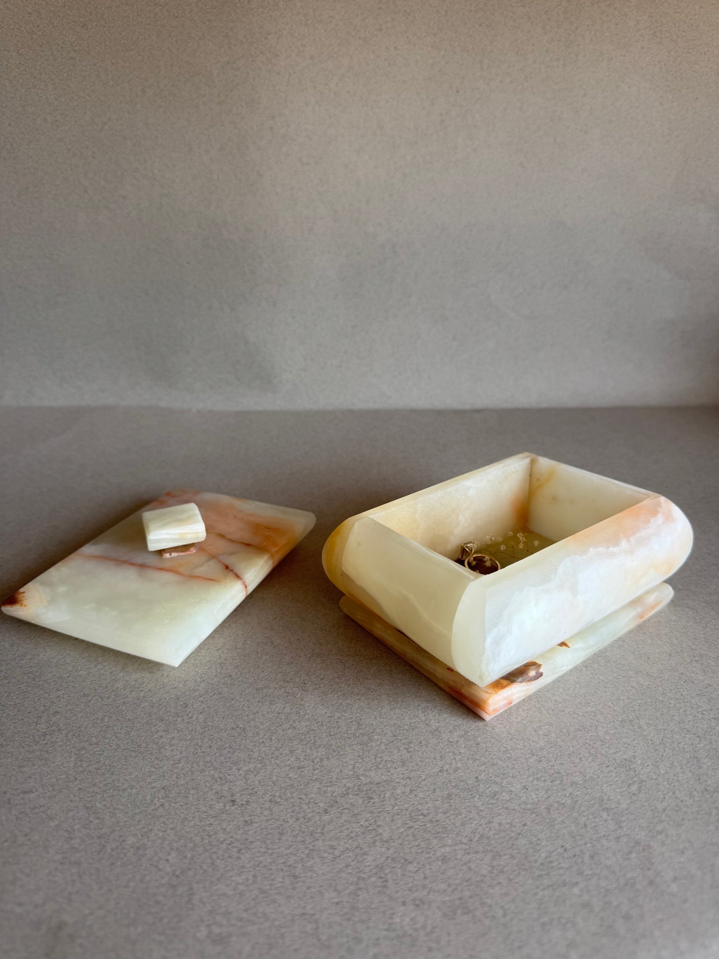 Cream, honey & blush | SAÉA Storage Box with Lid