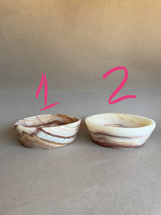 Cream, sand, and rust | SAÉA Catchall Bowl