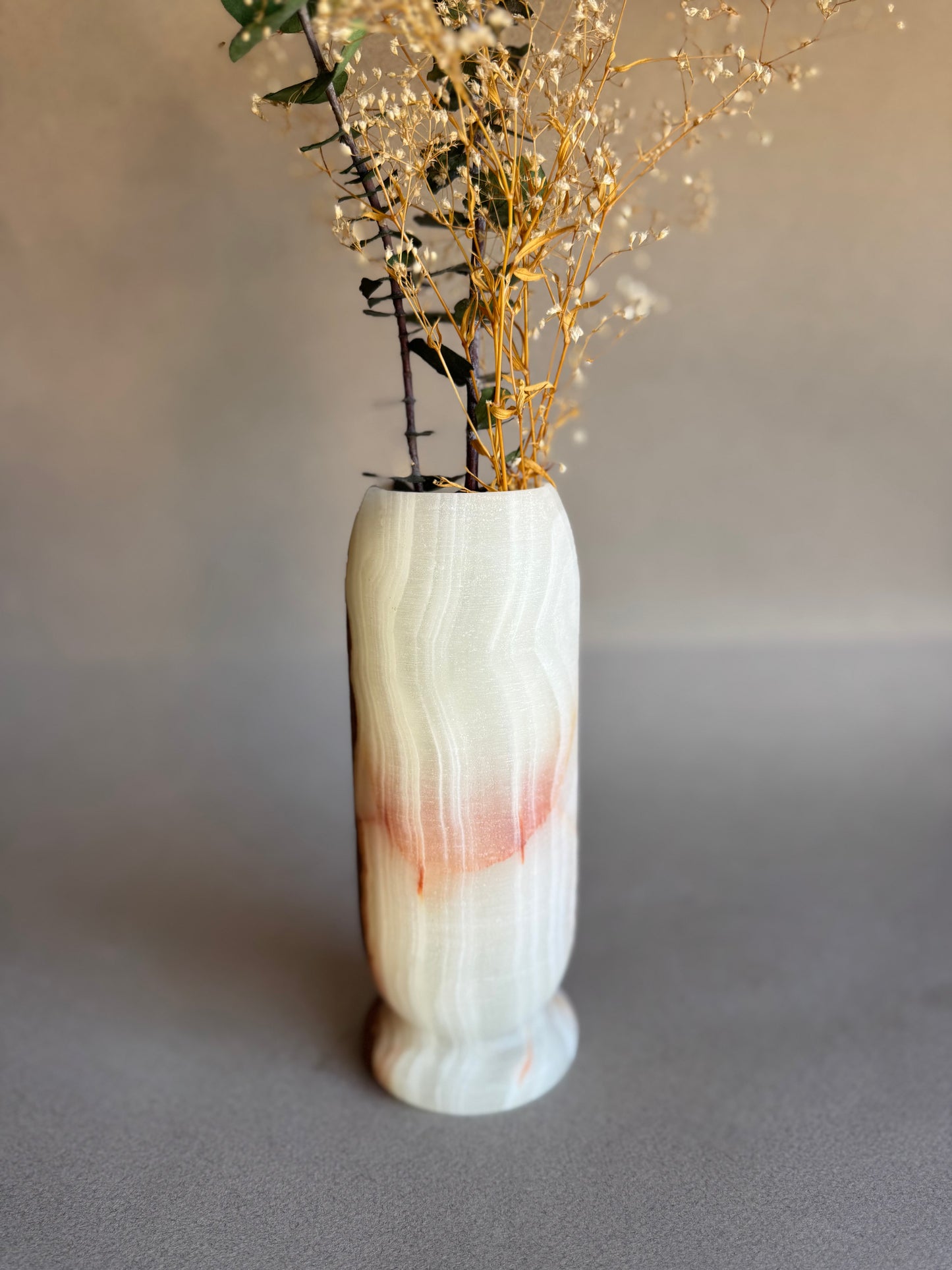 Cream, burnt orange & blush | SAÉA Origin Vase
