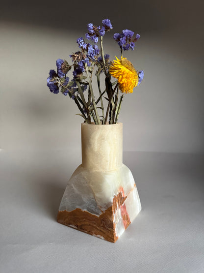 Rust & cream | SAÉA Dune Vase