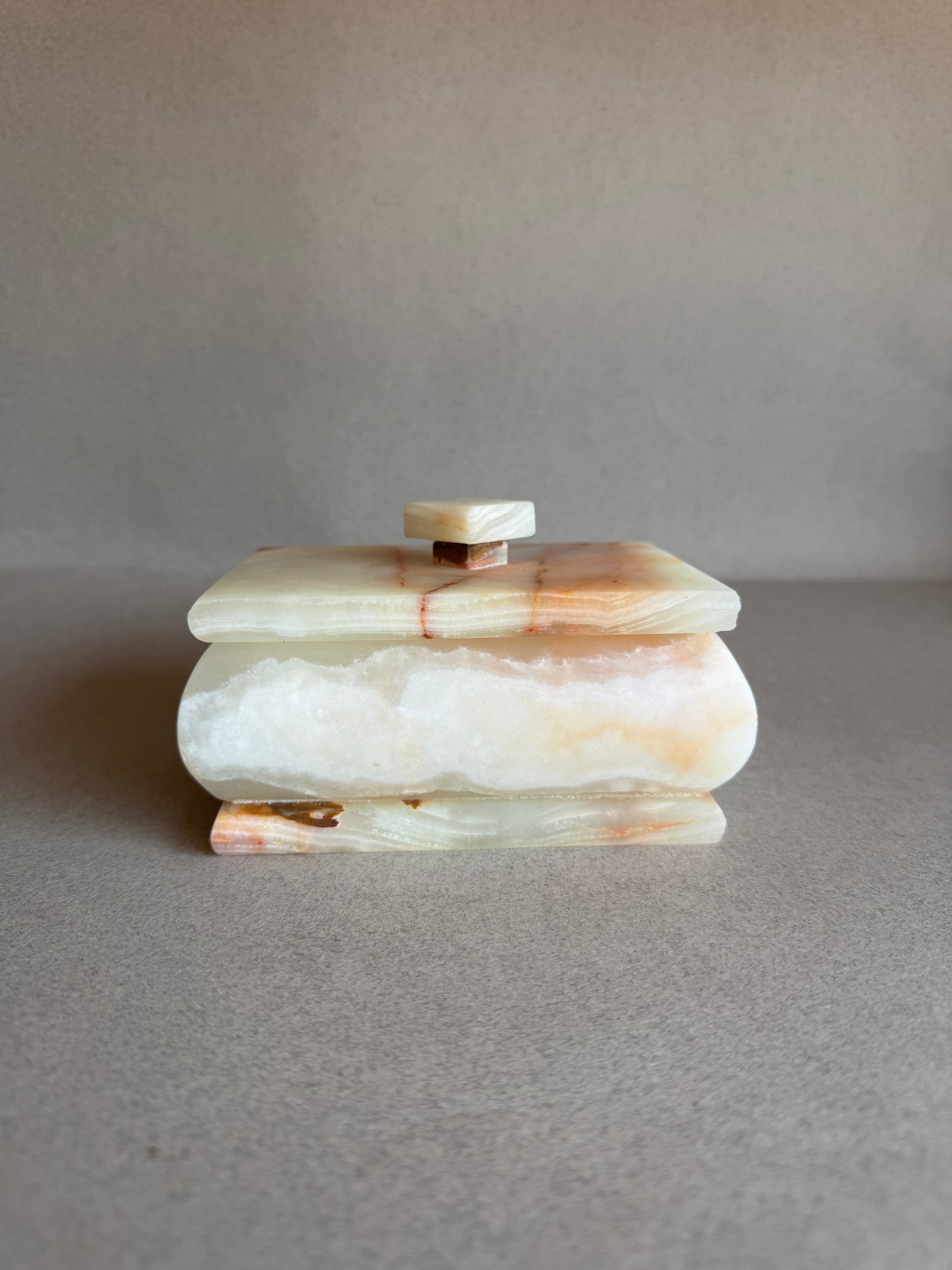 Cream, honey & blush | SAÉA Storage Box with Lid