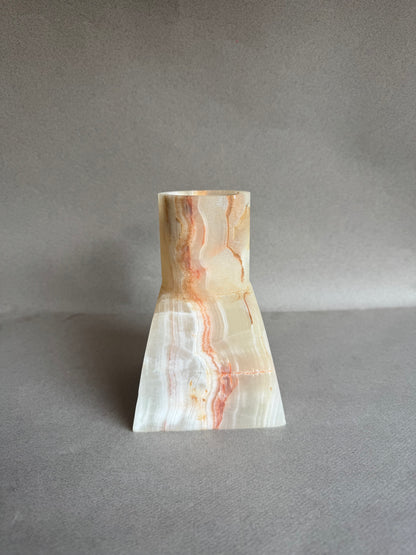 Ivory, amber, and rust | SAÉA Dune Vase