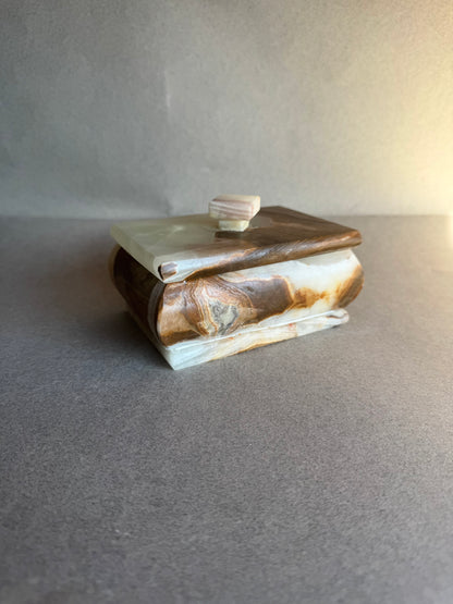 Honey & caramel | SAÉA Storage Box with Lid