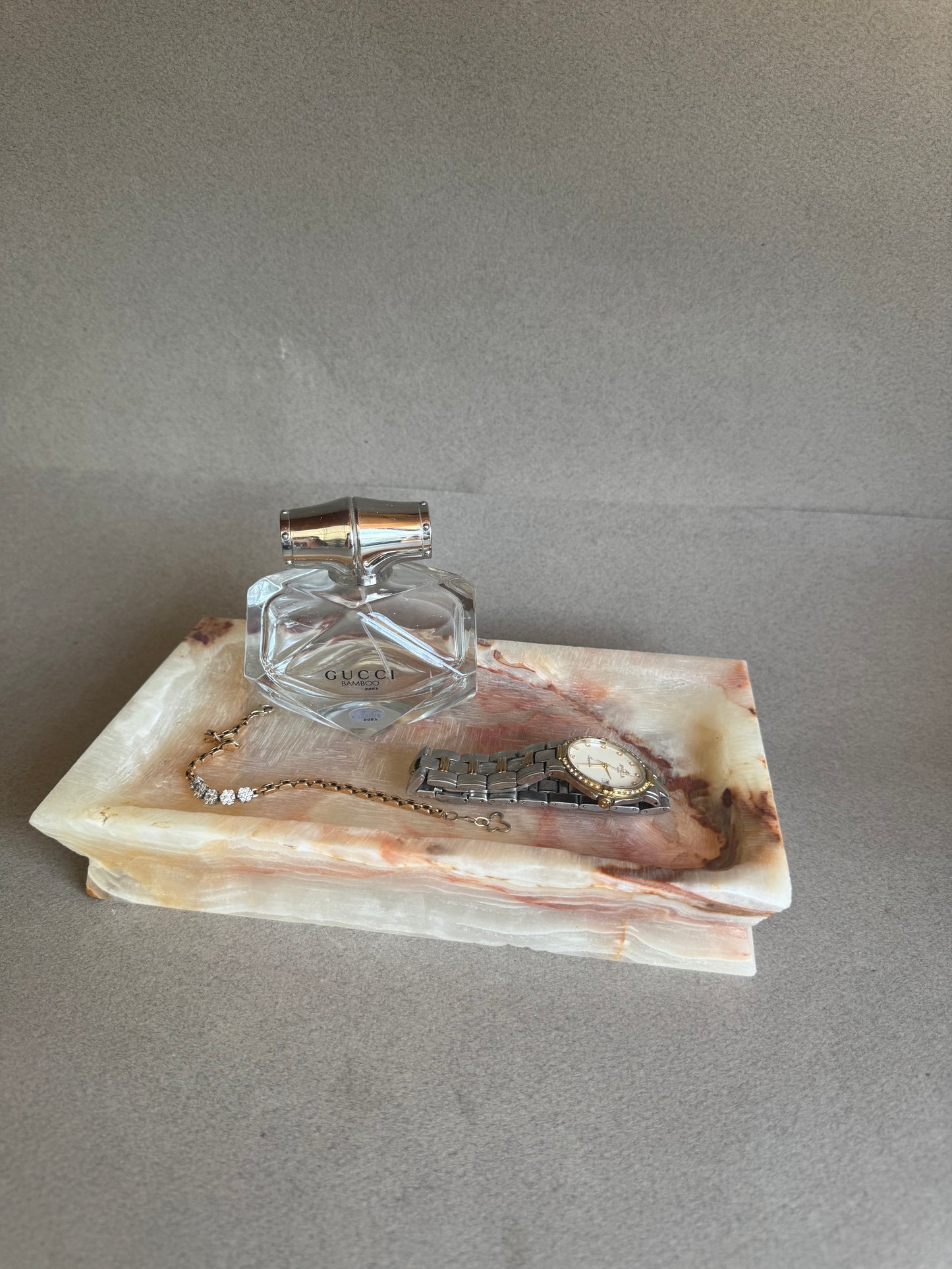 Pink, Cream & Amber | SAÉA Onyx Catchall Tray
