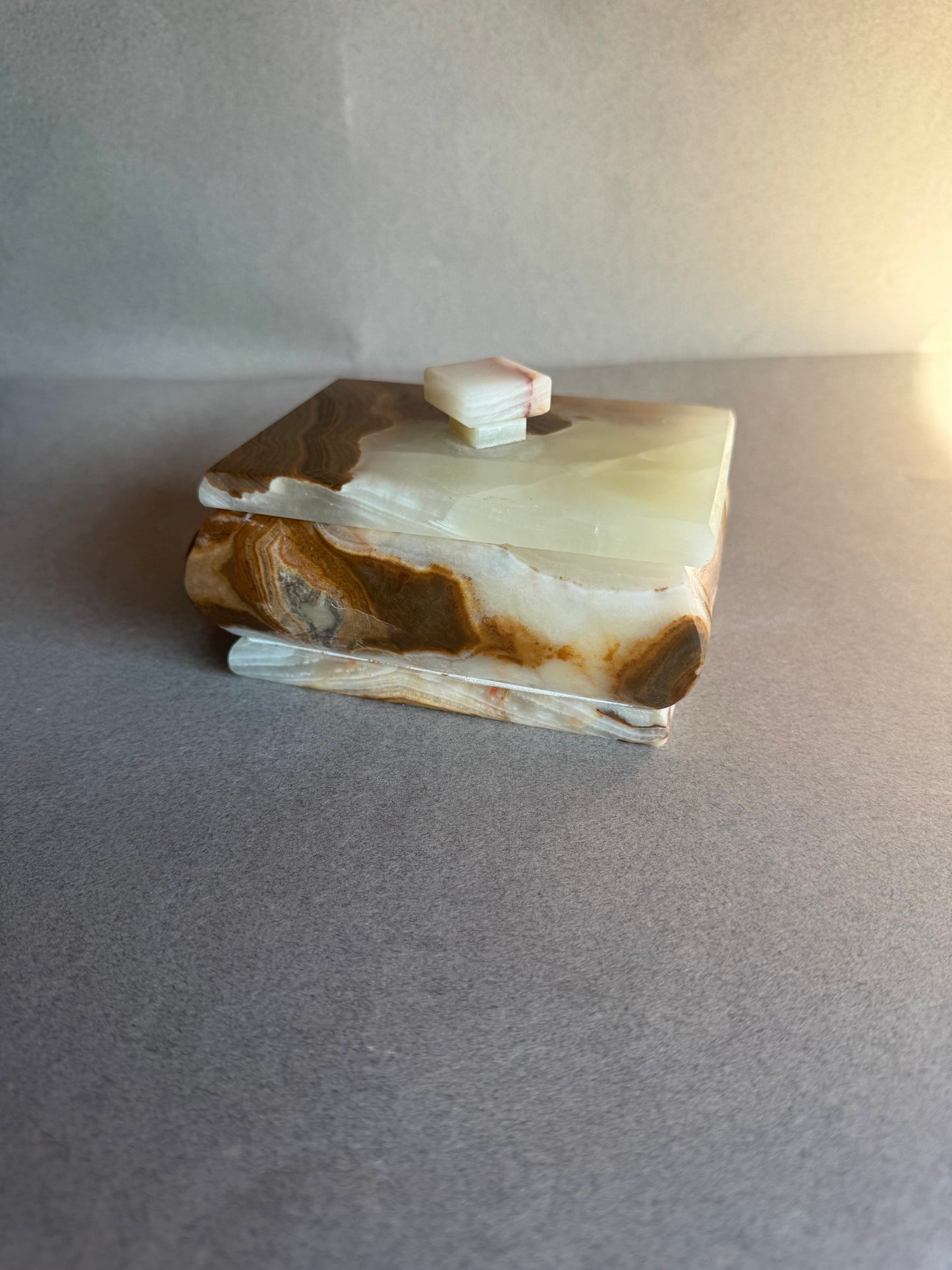 Honey & caramel | SAÉA Storage Box with Lid