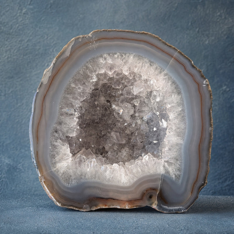 Grey & smoke | SAÉA Agate Geode