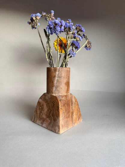 Sienna & caramel brown | SAÉA Dune Vase